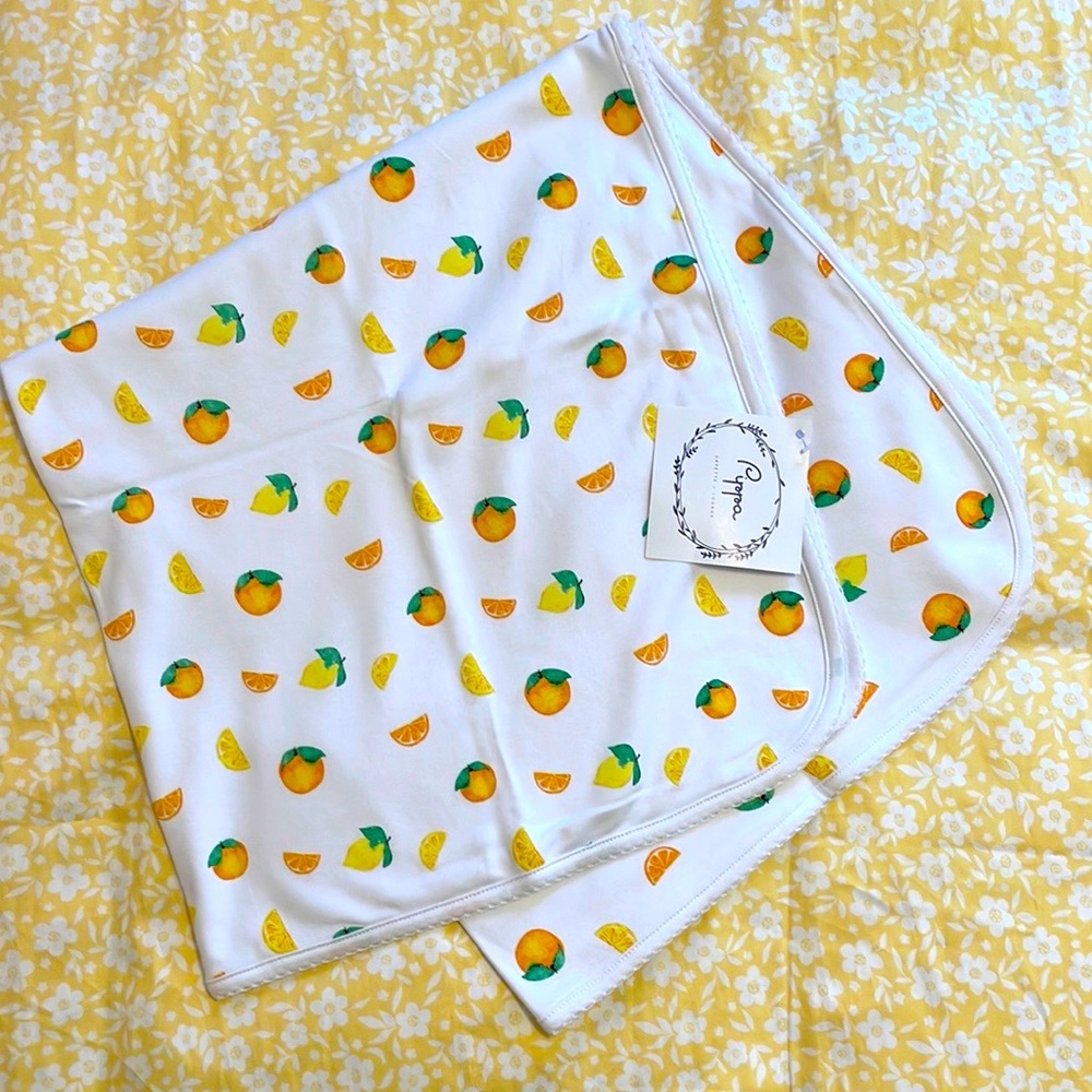Pippa Shrimp and Grits kids blanket